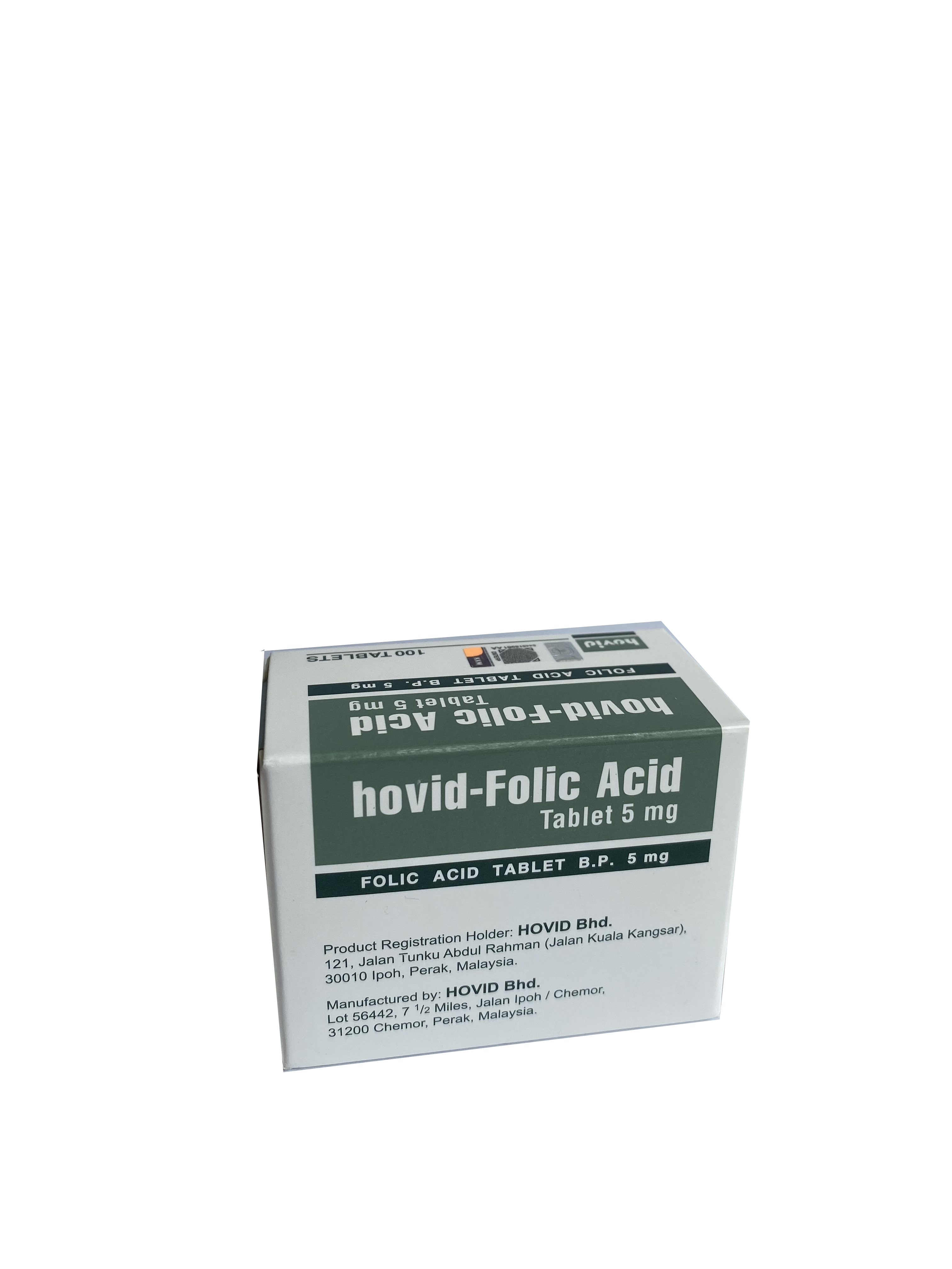 Hovid Folic Acid 5mg